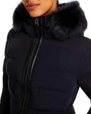 1250 NEW Mackage Calla Coat,2XL,Puff Down,Navy,Shearling Hood