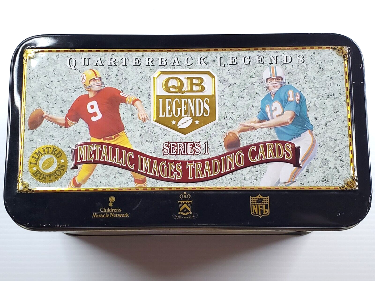 NFL Metallic Images Trading Cards Series 1 QB Legends Limited