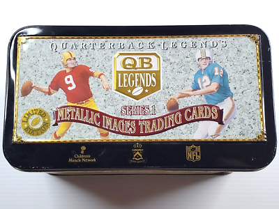NFL Metallic Images Trading Cards Series 1 QB Legends Limited