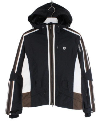 Goldwin Jacke Damen US 10 Gefutterte Kapuze Leicht Gepolsterte Daumen Locher Zip