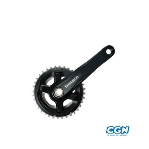 Pédalier double Shimano MT700 36-26D en alu pour un transfert de puissance optimal