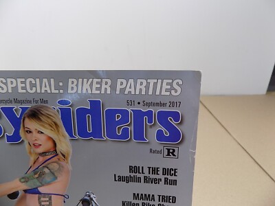 EASYRIDERS MOTORCYCLE MAGAZINE W/ DAVID MANN POSTER / VERY NICE