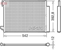 Denso DCN37004 Kondensator, Klimaanlage FüR Dacia Renault