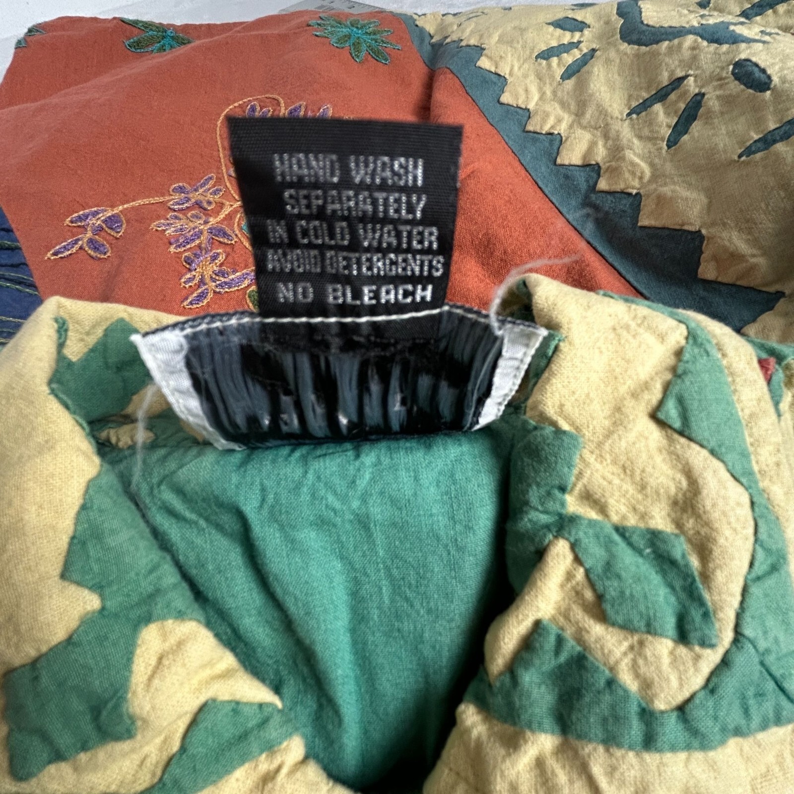 Vintage Silver Stream Patchwork Jacket One Size C… - image 5