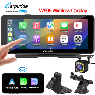 Carpuride 6.86  Carplay Android Auto Autoradio Touchscreen Auto Stereo Empfänger