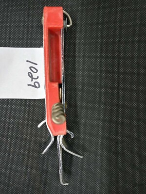 RED BASE CAN & BOTTLE OPENER WITH LOOP TO HANG