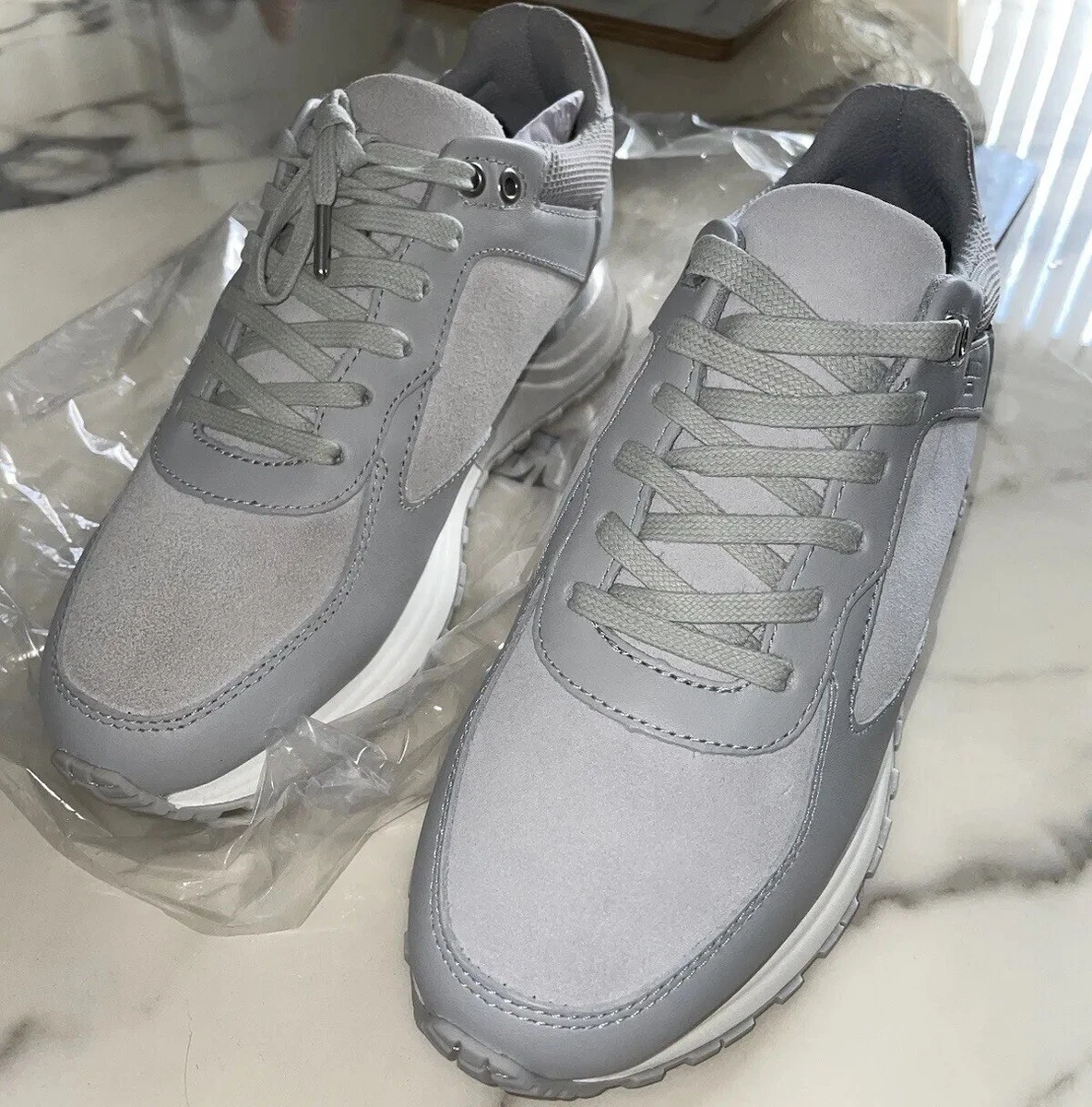 Mallet shop suede trainers