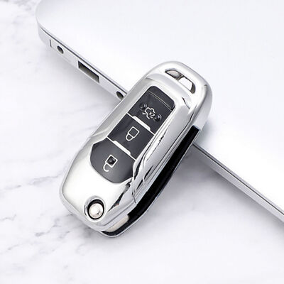 Forex key case sharp world car key case folding all-inclusive TPU soft glue
