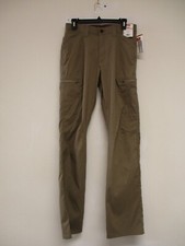 Wrangler Cargo Pants Men's 30 Brown Straight Fit All Terrain Stretch Nylon 30x32