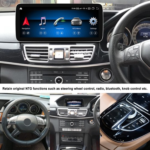 12.3 Android Screen Upgrade Multimedia Benz E class RHD NTG5.0 2015-2017 W/S212 - Picture 2 of 12