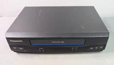Panasonic Omnivision PVQ-V201 VCR VHS Player - Working - No Remote