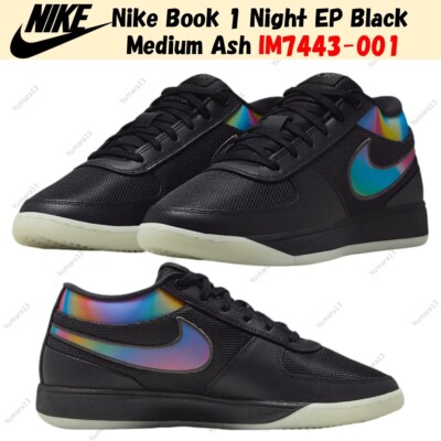Nike BOOK1 Night EP ナイキ ブック 1 Nike Book 1 Night EP Black Medium Ash IM7443-001 Men's Size | eBay