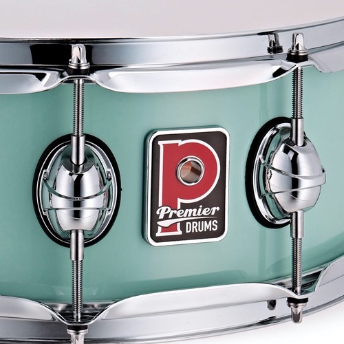 Premier Genista Maple 14" x 5.5" Pistachio Snare Drum PGM1455SPIS - Picture 3 of 6