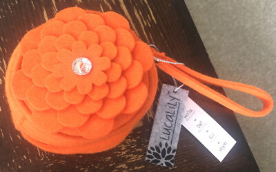 Grasslands Road LucaLily Mia bloom  Purse  BEautiful Orange