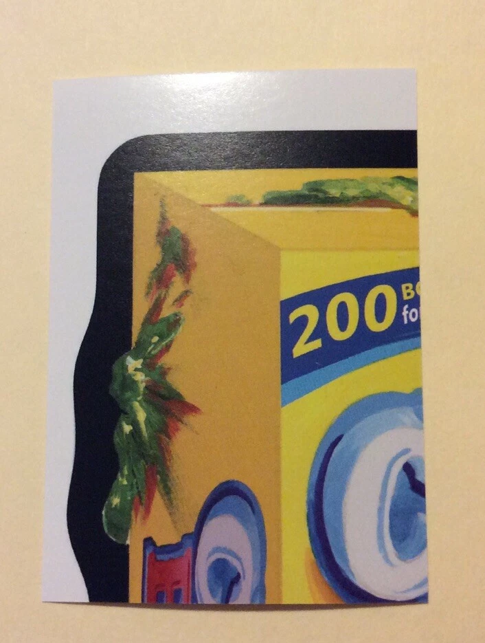 2020 Wacky Packages Chips Destroy Puzzle Back #3 - Image 2 of 2