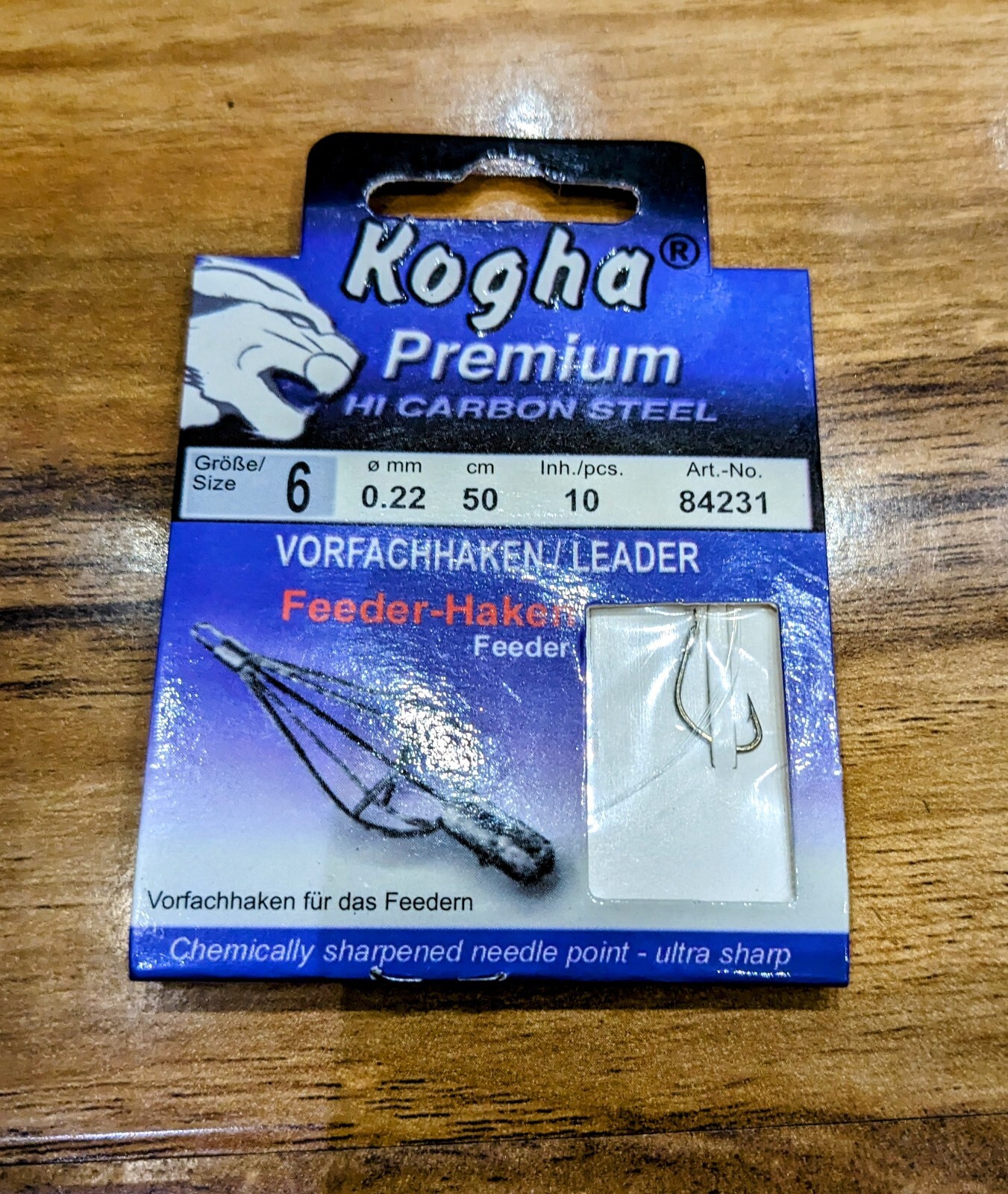 Job Lot Of Kogha Carp And Eel Fishing Hooks To Nylon eBay