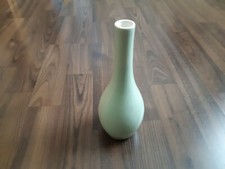 Vase Blumenvase Blumenstrau&szlig;&nbsp; Norsk egersund gr&uuml;n 20 cm hoch grakeliert&nbsp;