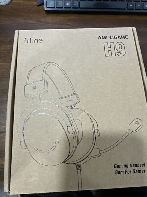 FIFINE Gaming Headset, USB Headset with 7.1 Surround Sound MISSING MIC