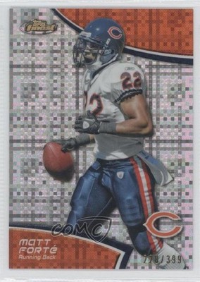 2011 Topps Finest X-Fractor 228/399 Matt Forte #112 0a1