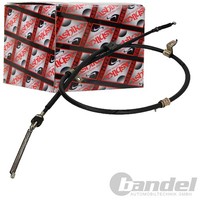 Ashika Handbremsseil Hinten Rechts Passend FÜR Mitsubishi L200 | 131-05-507