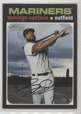 2020 Topps Heritage Domingo Santana (Base) #160 b3e