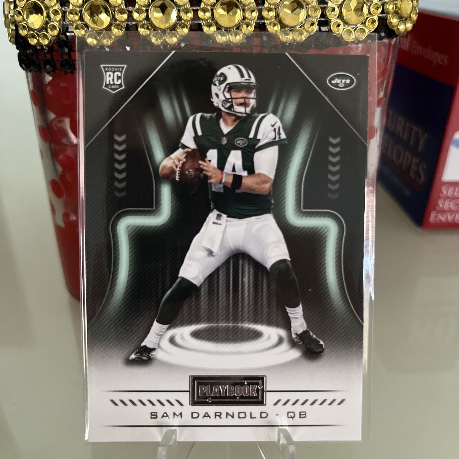 2018 SAM DARNOLD PANINI PLAYBOOK ROOKIE CARD #101 SEATTLE SEAHAWKS  RC GEM 💎 