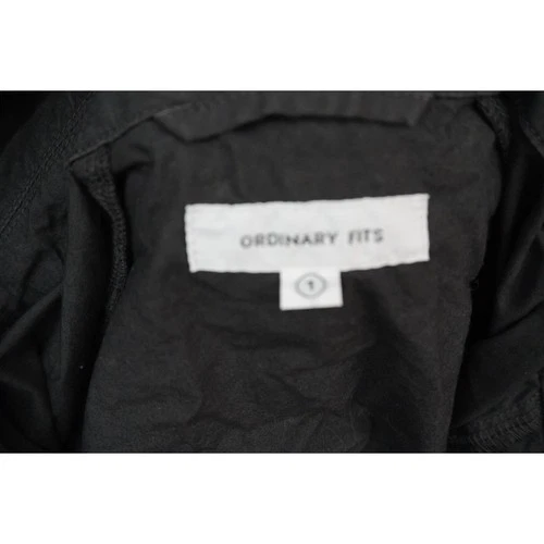Ordinary Fits Quilt Deli Coat Mens 1 Black Cotton Japanese Shop Workwear Jacket image 2
