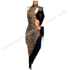 jz Handmade Women Samba Ballroom Swing Salsa Rumba Latin Dance Dress RHYTHM