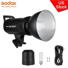 US Godox SK300II 2.4G 300Ws Monolight Studio Flashes Strobe Head Lamp Light 110V