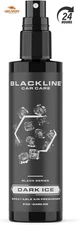 Blackline Car Care - Car Air Freshener, Long-Lasting, Oder Eliminator, Dark Ice