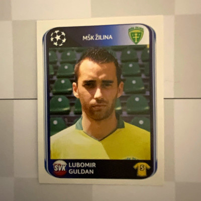 Panini UEFA Champions League 2010-11 Sticker Lubomir Guldan MŠK Žilina Nr. 399