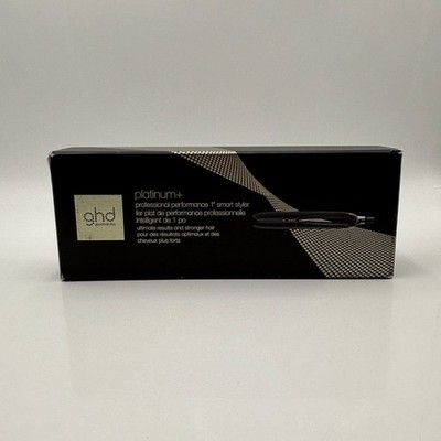 ghd Platinum Plus Styler 1'' Flat Iron Hair Straightener Black Good Condition