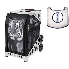 Zuca Sport Bag - TIGER with Seat Cover White Frame