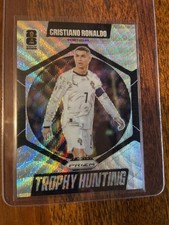 2026 Panini Prizm FIFA World Cup Trophy Hunting Wave Prizm Cristiano Ronaldo #17
