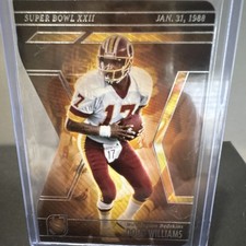 Panini Super Bowl XXII NFL Doug Williams Redskins 2 Card Trading Card Lot