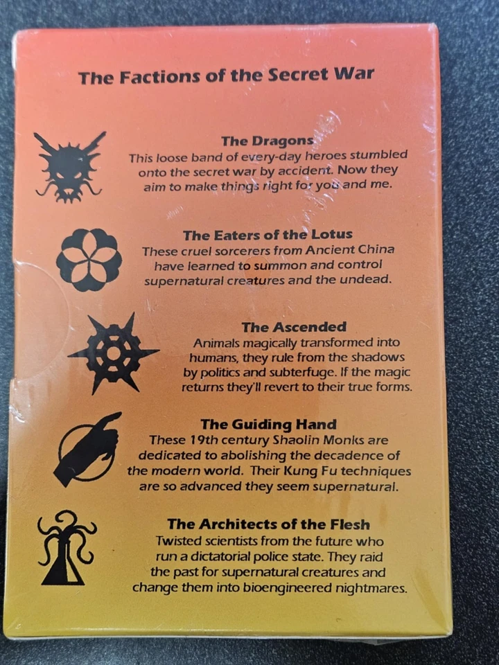 Shadowfist: Year of the Dragon -The guiding Hand Starter Deck - Free Shipping! - Image 2 of 4