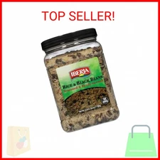 Iberia Rice & Black Beans, 3.4 lb., Completely Seasoned & Ready to Cook, Nutriti