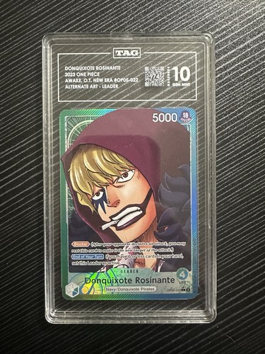 Donquixote Rosinante (Alternate Art) graded TAG 10 for sale on eBay