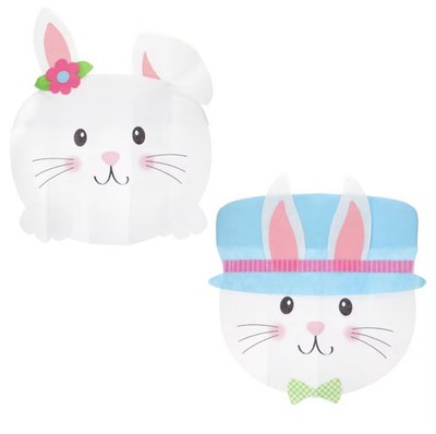 NEW Easter Day Set of 4 Bunny shaped Chair Covers (Boy & Girl)