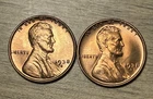 1938 D 1938 S. Lincoln Cent Wheat Penny Both In BU Condition