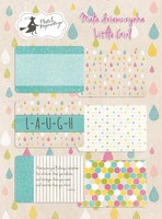 P13 Journaling Karten Scrapbooking Album Notizkarten 3Stk., Little Girl