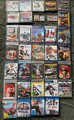 PlayStation PS1 PS2 PS3 PS4 Spiele Sammlung Konvolut Gameboy Spiele Rarität