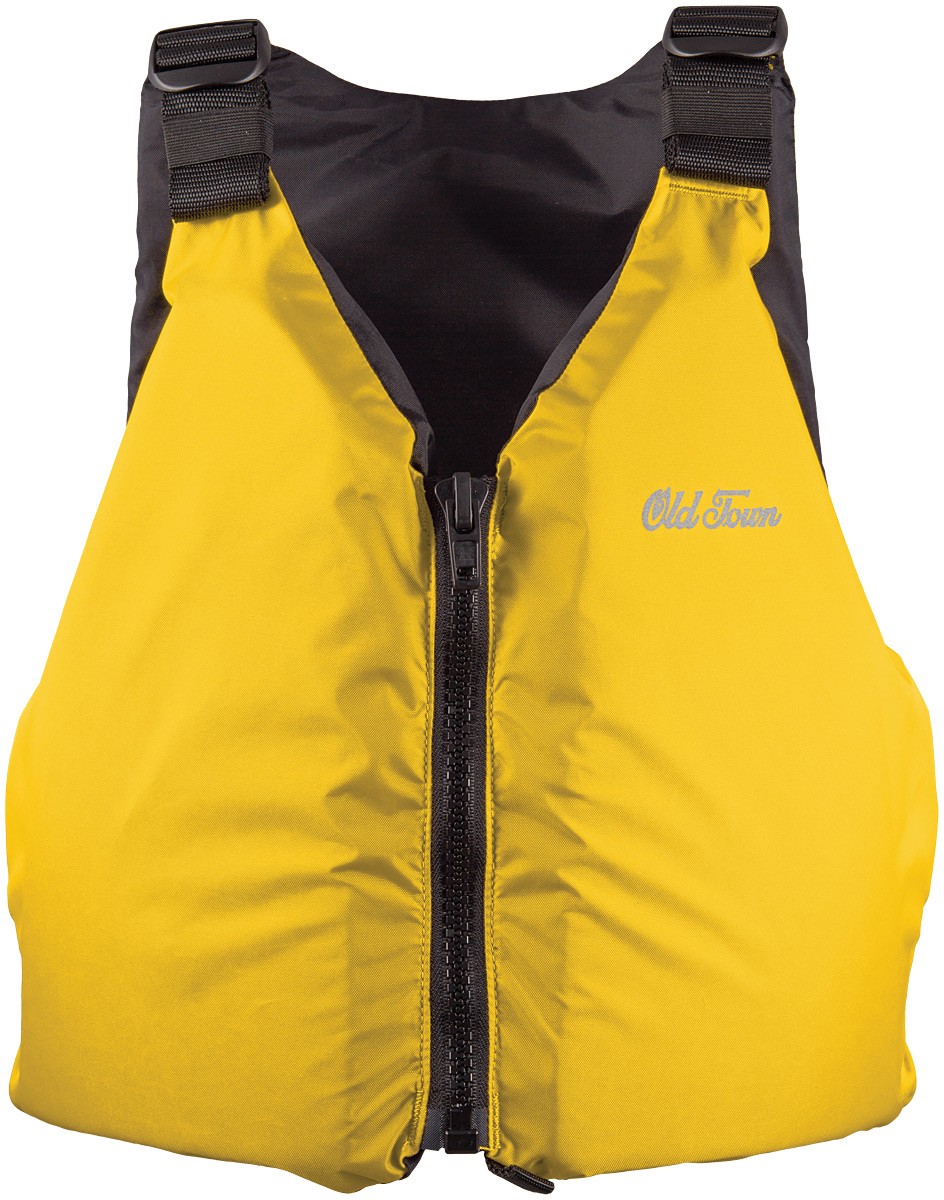 Old Town Outfitter Universal Yellow PFD - Прочный нейлон 200D регулируемая посадка 22690₽