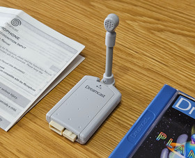 DREAMCAST MICROPHONE + PLANET RING SEGA DREAMCAST GAME BOXED UK PAL