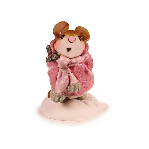 Wee Forest Folk Limited Edition M-173a - The Caroler (Pink)
