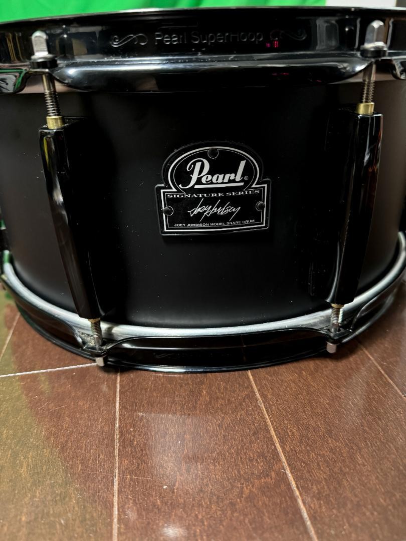 Pearl JJ1365N Joey Jordison Signature Steel Snare Used 13
