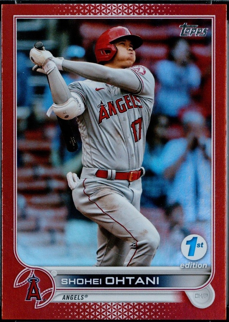 大谷翔平 2022 Topps1st Edition Green Foil 大谷翔平 2022 Topps1st Edition Green Foil