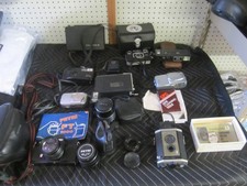 Lot of Vintage Camera's  Lenses AS-IS for Parts Repair/Untested / great deal.