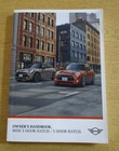 GENUINE MINI 3 5 DOOR HATCH F55 F56 2018-2021 OWNERS MANUAL HANDBOOK H-594