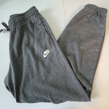Nike Women’s Gray Small Cotton Blend Jogger 26.5 Inseam Athleisure Casual Pants